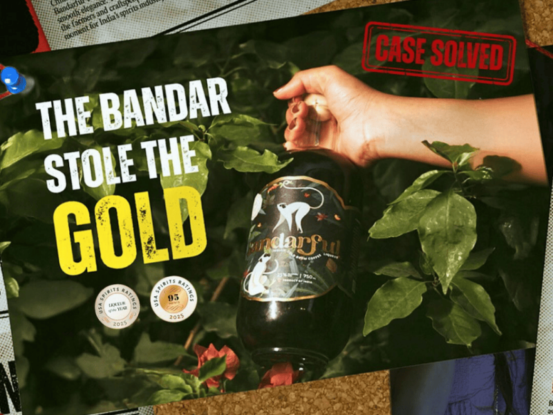 Photo for: India’s Bandarful Coffee Liqueur Wins Gold And ‘World’s Best Liqueur’ At USA Spirits Ratings 2025