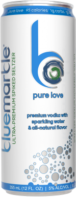 Logo for: Blue Marble Ultra-Premium Seltzer Pure Love