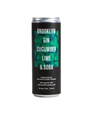 Logo for: Brooklyn Gin and Soda - Cucumber Lime & Soda