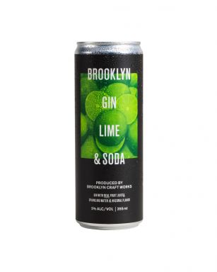 Logo for: Brooklyn Gin and Soda - Lime & Soda