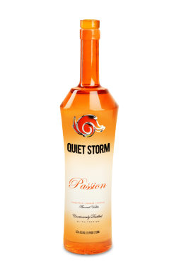 Logo for: Quiet Storm Ultra Premium Vodka Passion 