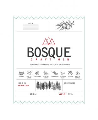 Logo for: Bosque Gin
