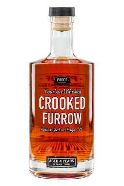 Logo for: Crooked Furrow Straight Bourbon Whiskey
