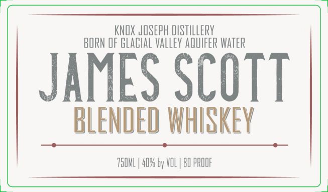 Logo for: James Scott Blended Whiskey