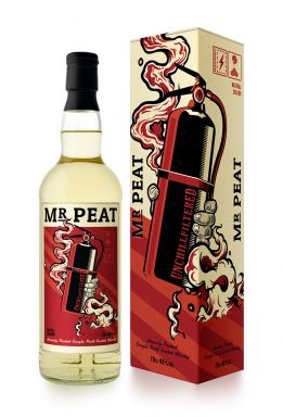Logo for: Mr. Peat Heavily Peated Single Malt Scotch Whisky