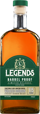Logo for: Legends  115 Full barrel Proof Wheated Bourbon