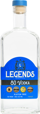 Logo for: Legends 80 Vodka