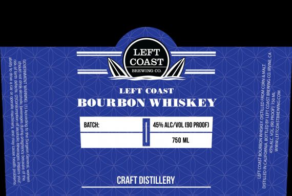 Logo for: Left Coast Bourbon Whiskey