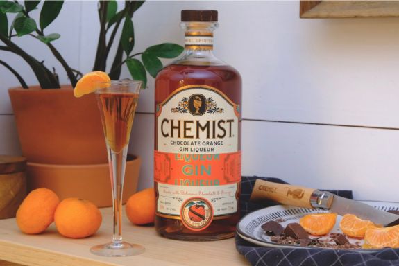 Logo for: Chemist Spirits Chocolate Orange Gin Liqueur