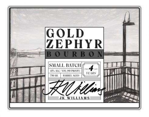 Logo for: JK Williams Gold Zephyr Bourbon