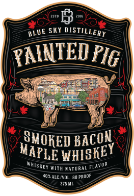 Logo for: Painted Pig Smoked Bacon Maple Whiskey