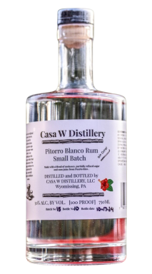 Logo for: Casa W Distillery Pitorro Blanco Rum
