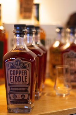 Logo for: Copper Fiddle Bourbon Whiskey