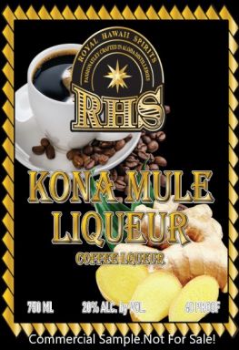 Logo for: Kona Mule Coffee Liqueur
