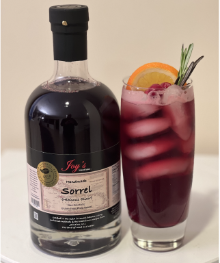 Logo for: Joy's Island Spice Sorrel (Hibiscus) Elixir