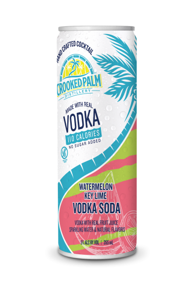 Photo for: Crooked Palm Watermelon Keylime Vodka Soda