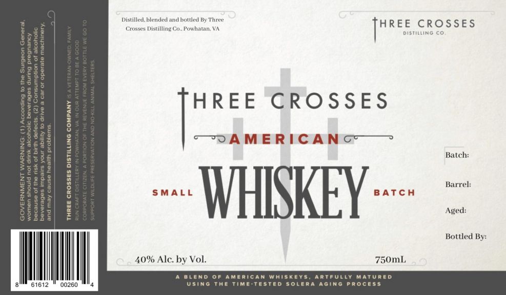 Photo for: Three Crosses American Whiskey