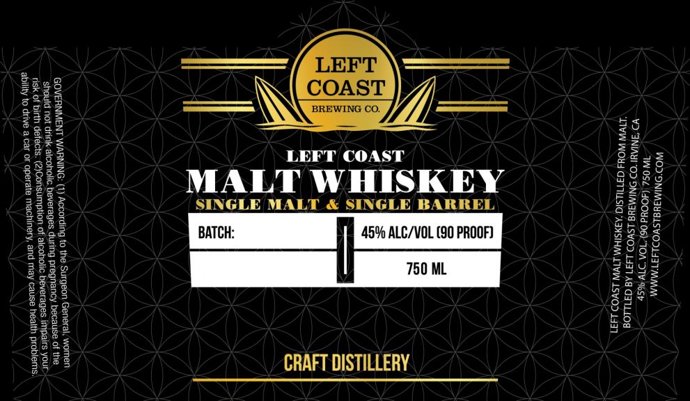Photo for: Left Coast Malt Whiskey