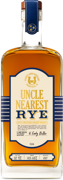 Photo for: Uncle Nearest Uncut & Unfiltered Straight Rye Whiskey - Batch 005