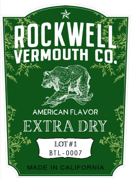 Photo for: Rockwell Vermouth Co. Extra Dry