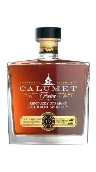 Photo for: Calumet Farm 17 Year Old Glass Decanter