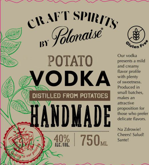 Photo for: Craft Spirit Potato Vodka