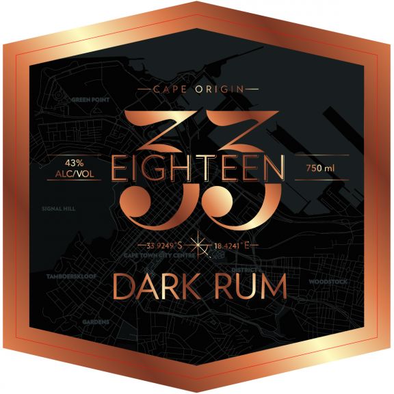 Photo for: 33 Eighteen Dark Rum 