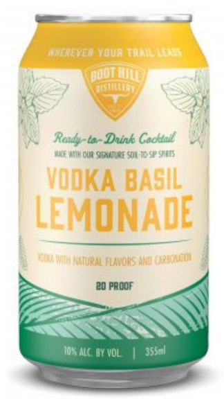 Photo for: Boot Hill Distillery Vodka Basil Lemonade