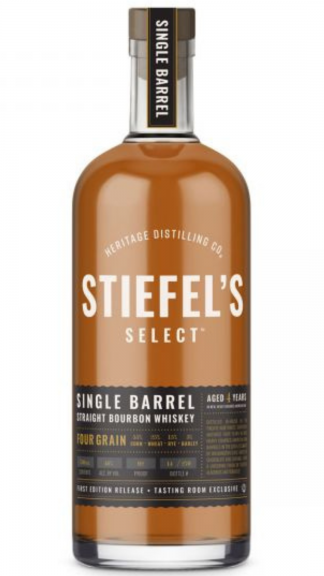 Photo for: Stiefel's Select Single Barrel Bourbon: Four Grain