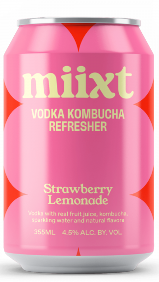 Photo for: Strawberry Lemonade Vodka Kombucha Refresher