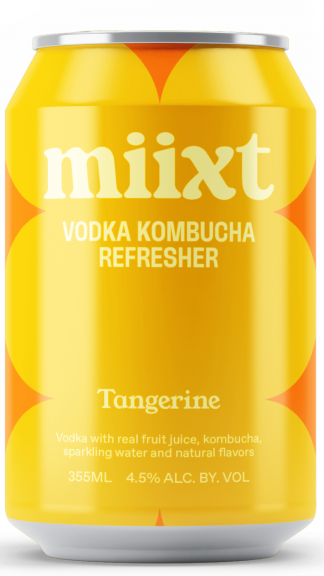 Photo for: Miixt Tangerine Vodka Kombucha Refresher