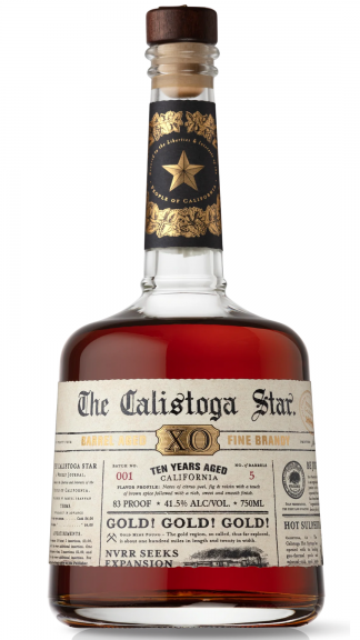 Photo for: The Calistoga Star California Brandy XO