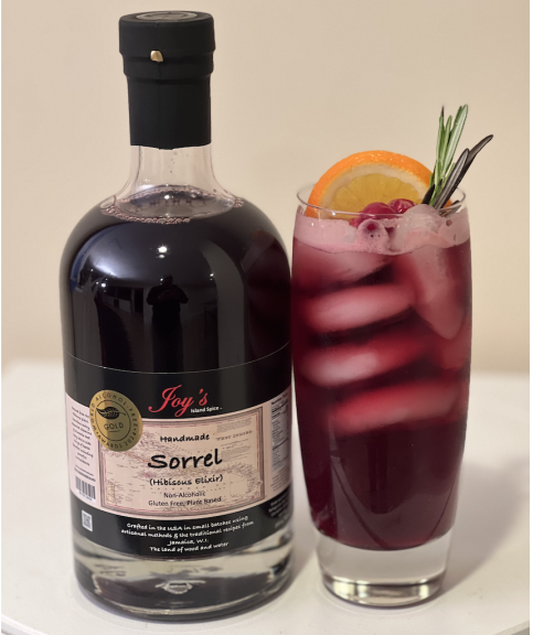 Photo for: Joy's Island Spice Sorrel (Hibiscus) Elixir