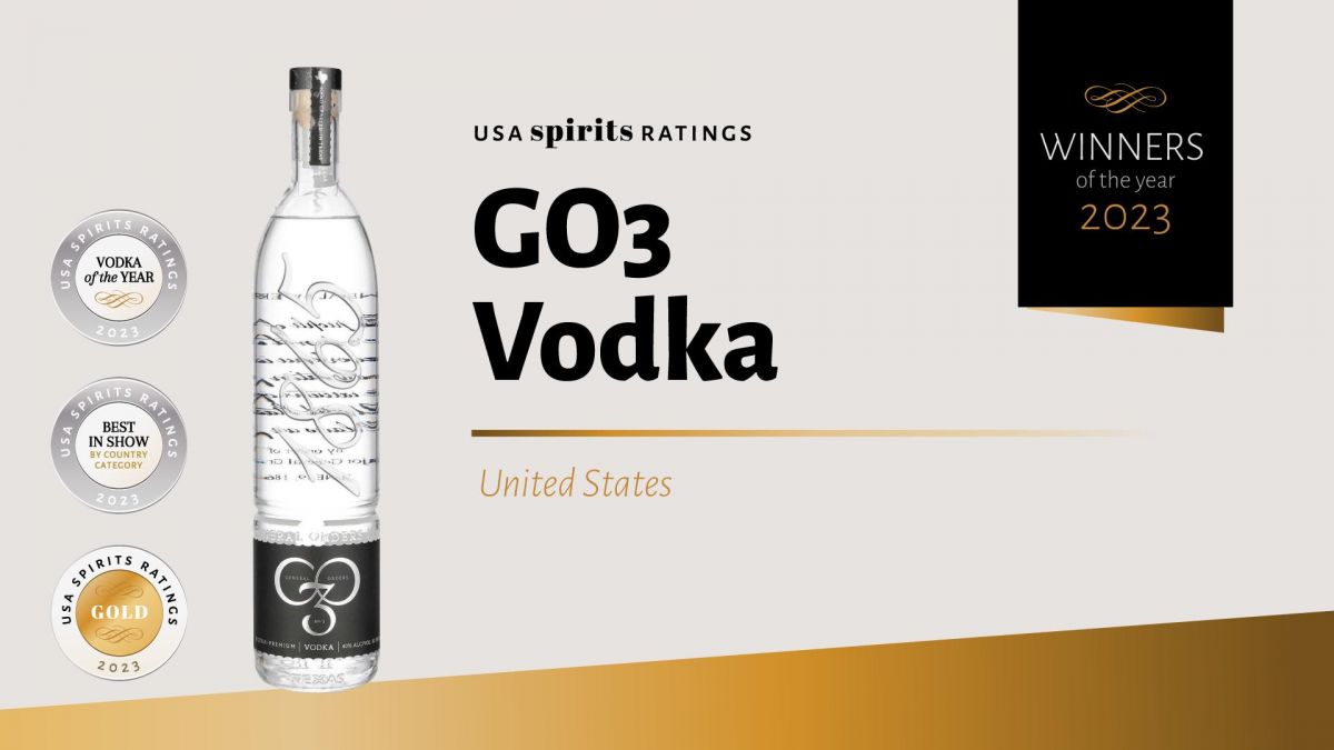 GO3 Vodka | 2023 Vodka of The Year