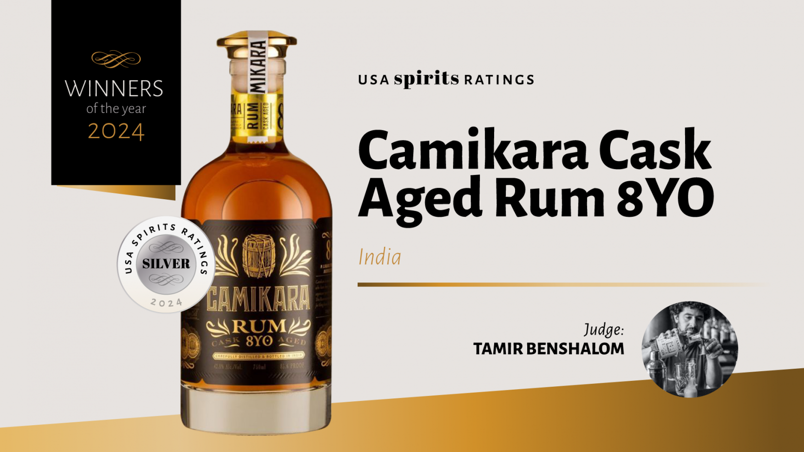 Photo for: Camikara Cask Aged Rum 8YO