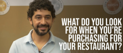 Photo for: What Do You Look For When You are Purchasing For Your Restaurant?